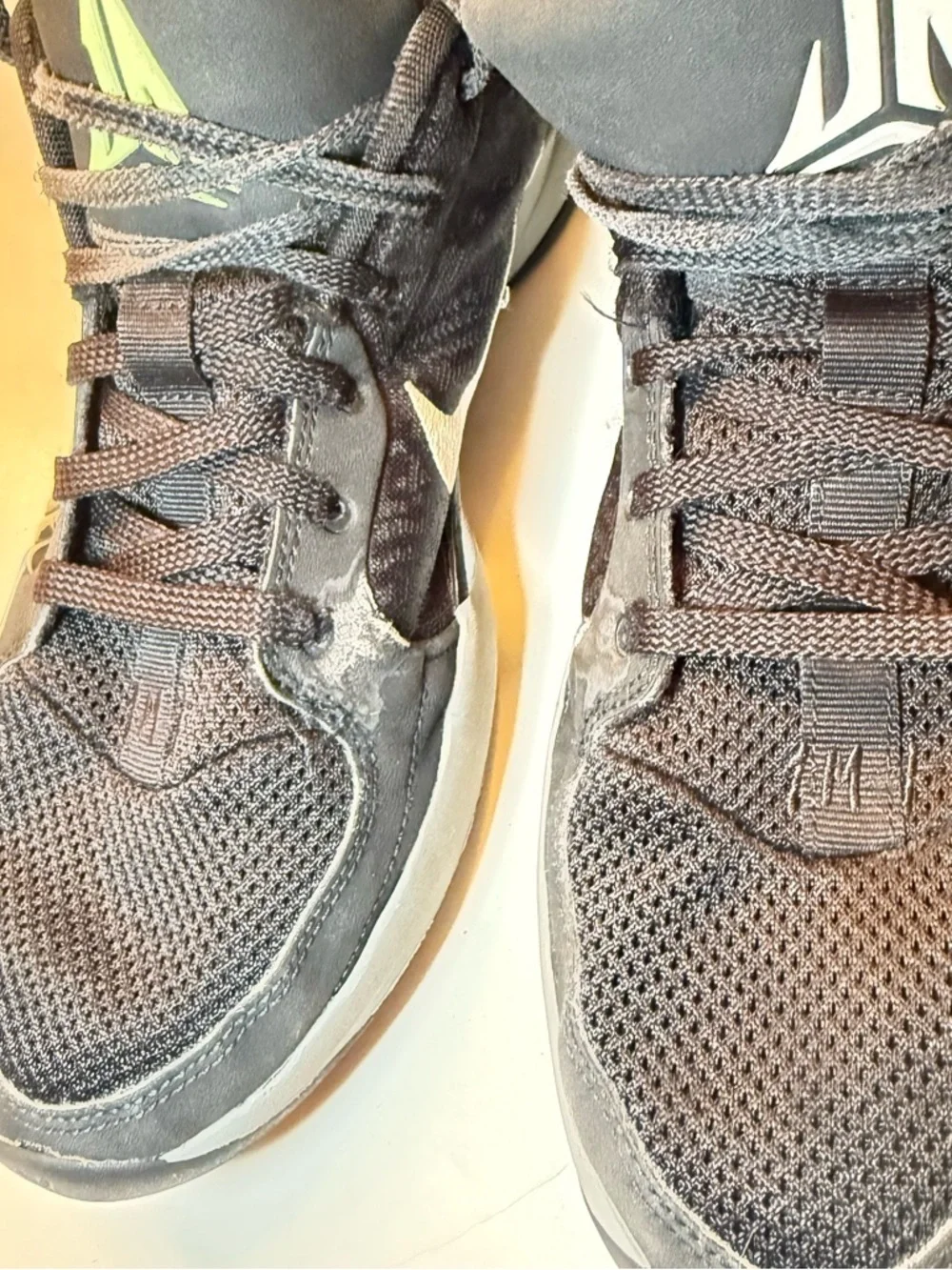 Nike Ja 2 Foundation in Black and Light Smoke Grey.